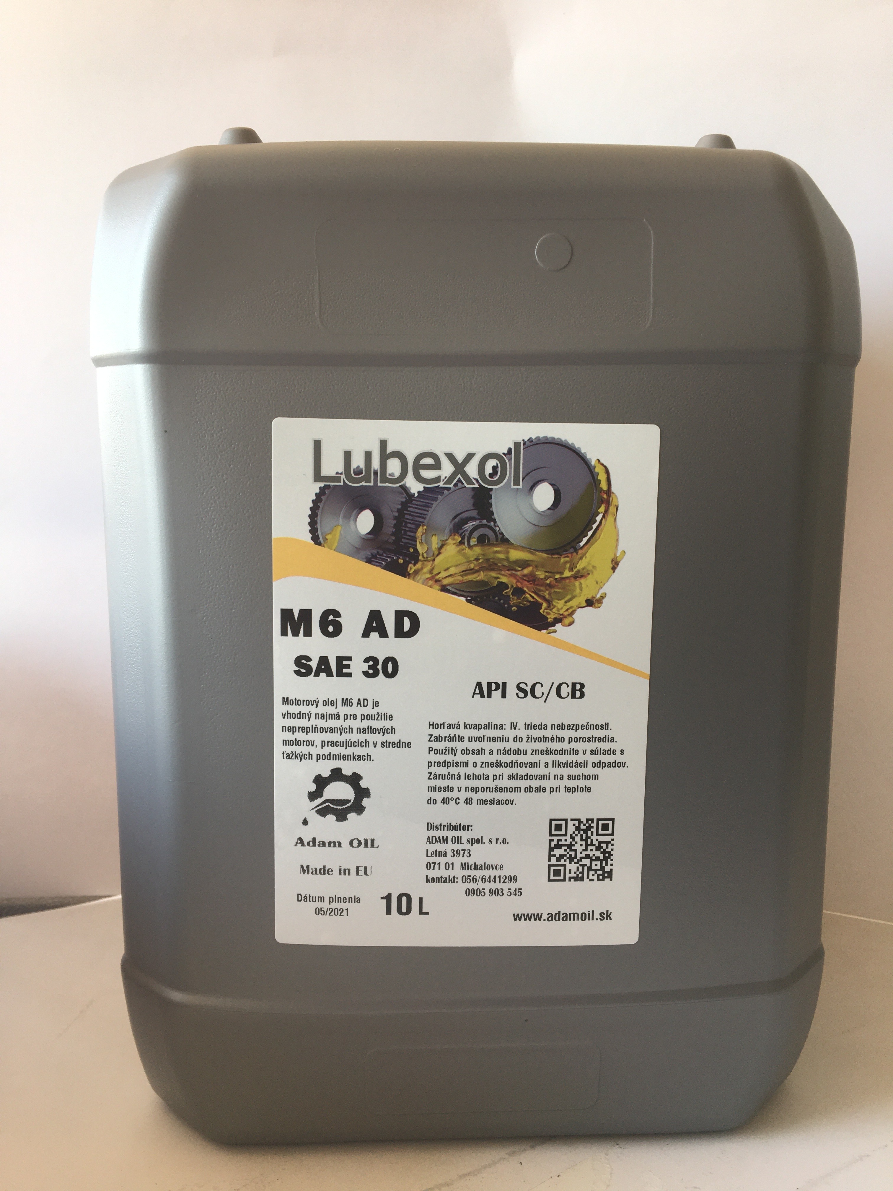 Lubexol  M6 AD  10L 1.0 ks