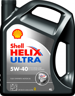 Shell Helix Ultra 5W-40 4.0 LIT