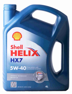 Shell Helix HX7 5W-40 4.0 LIT