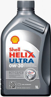 Shell Helix Ultra ECT 0W-30 1.0 LIT